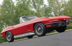 A 1967 Corvette Sting Ray.