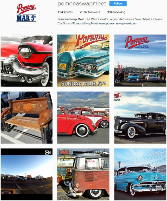 Pomona Swap Meet Instagram Feb 2017