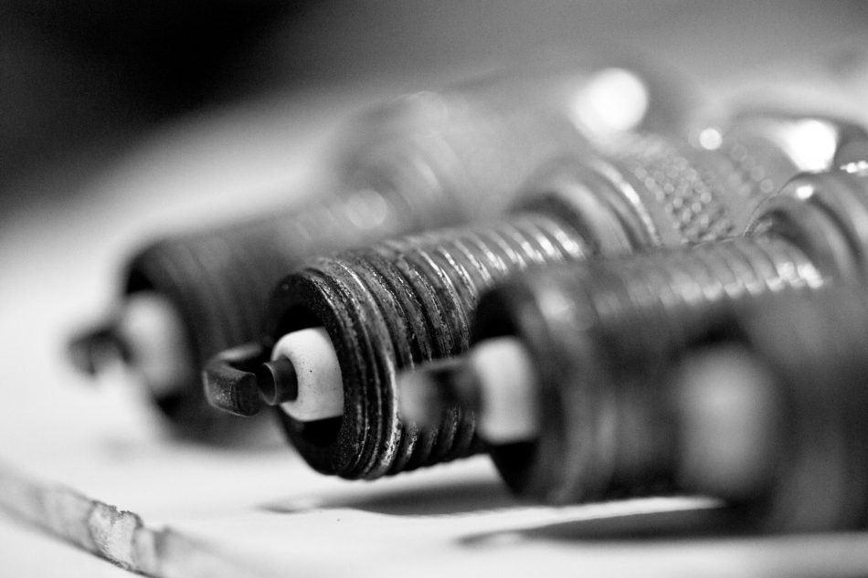 Old Spark Plugs
