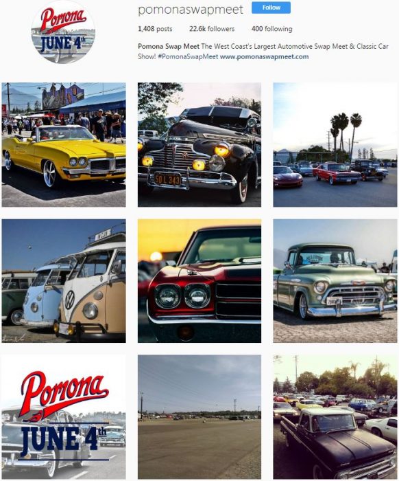 Pomona Swap Meet Instagram