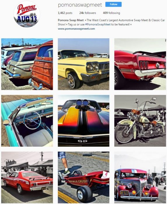 Pomona Swap Meet Instagram