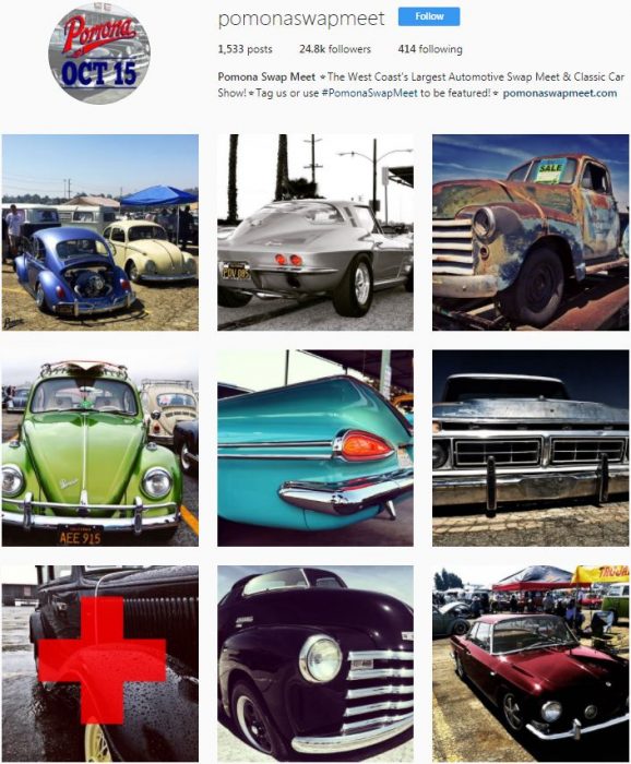 Pomona Swap Meet Instagram