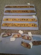 California License Plate Assesories