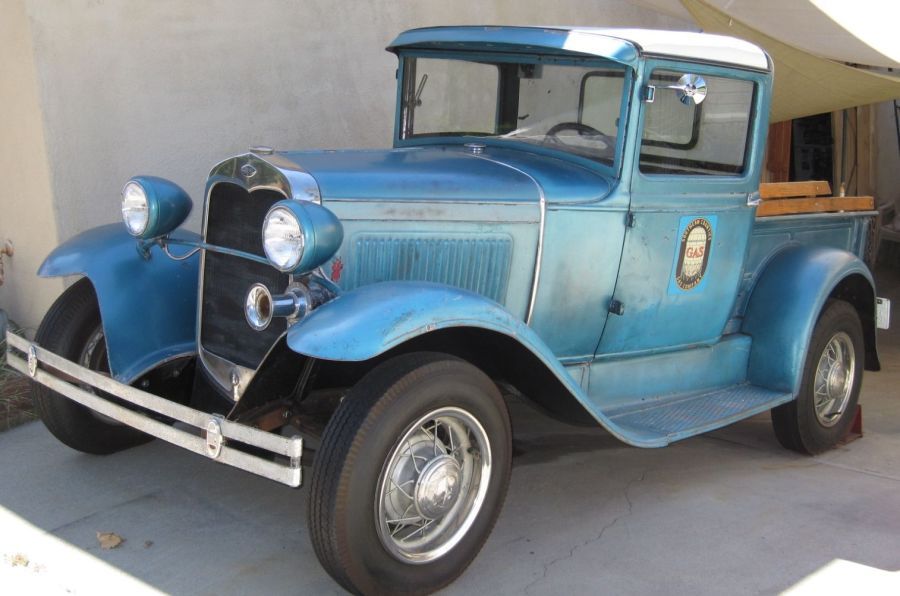 1931 closed cab pickup