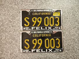 1966 California Commercial License Plates, DMV 