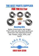Differential Bearing Kits for Chevrolet 8.5"/