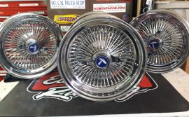wire wheels w/ tires