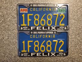 1978 California Commercial License Plates, DMV