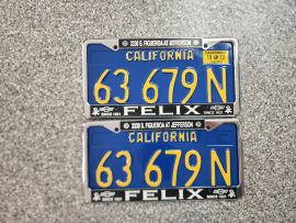 1972 California Commercial License Plates, Restore