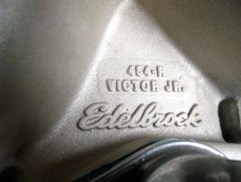 4150 Holley 950CFM + Edelbrock 454R Victor Jr Mani