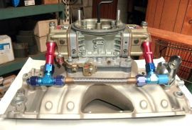4150 Holley 950CFM + Edelbrock 454R Victor Jr Mani