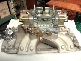 4150 Holley 950CFM + Edelbrock 454R Victor Jr Mani