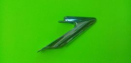 1960 Cadillac Tail Fin Stop Light Trim Chrome