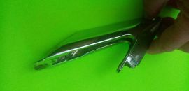 1960 Cadillac Tail Fin Stop Light Trim Chrome