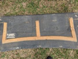Used Fiberglass Early Camaro Race Doors and trunk 