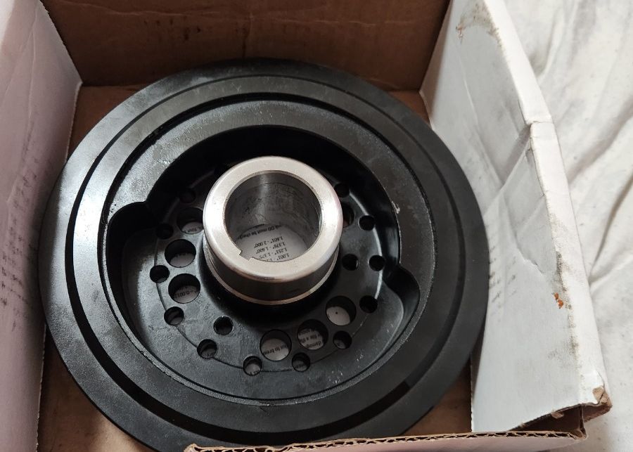 Racing external harmonic balancer brand new BBC