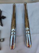 1939 and 1940 Rechromed Bumper Guard with Clips
