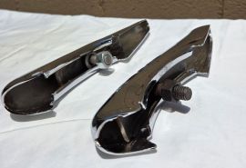 1939 and 1940 Rechromed Bumper Guard with Clips