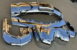 X CADILLAC NEW TRIPLE PLATED CHROME FRONT IMPACT B