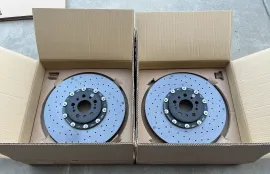 TWO BRAND NEW FRONT OEM BMW G80 M3 G82 M4 CARBON C