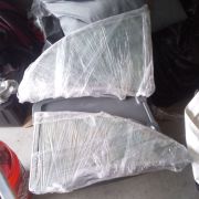 Quarter Windows with trim 