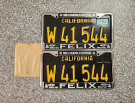 1967 California Commercial License Plates, DMV 