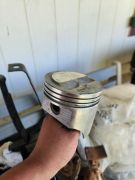 1969 chevy 327 Brand new  pistons with connecting