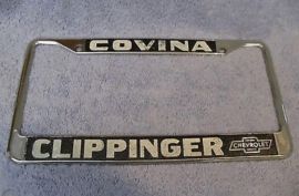 WANTED - Clippinger Chevrolet License Plate Frame