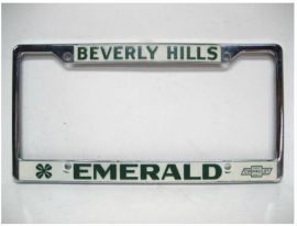 WANTED - Emerald Chevrolet License Plate Frame