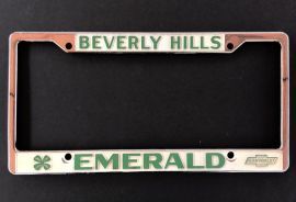WANTED - Emerald Chevrolet License Plate Frame
