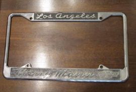 WANTED - Harry Mann Chevrolet License Plate Frame