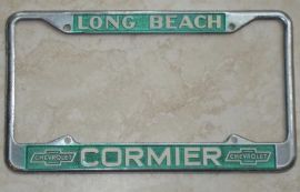 WANTED -  Cormier Chevrolet License Plate Frame