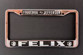 WANTED - Felix Chevrolet License Plate Frame