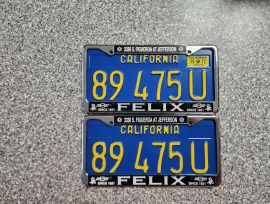 1972 California Commercial License Plates, DMV