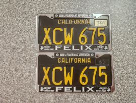 1969 California License Plates, DMV Clear