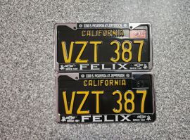 1968 California License Plates, DMV Clear