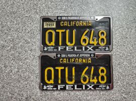 1964 California License Plates, DMV Clear