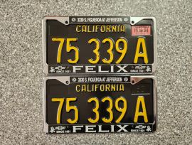 1968 California Commercial License Plates, DMV