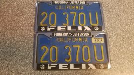 1974 California Commercial License Plates, DMV