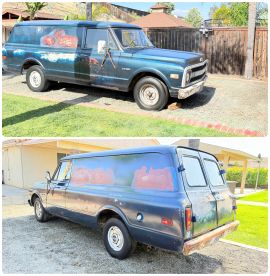 1970  Chevrolet C10 2 Door panel wagon 